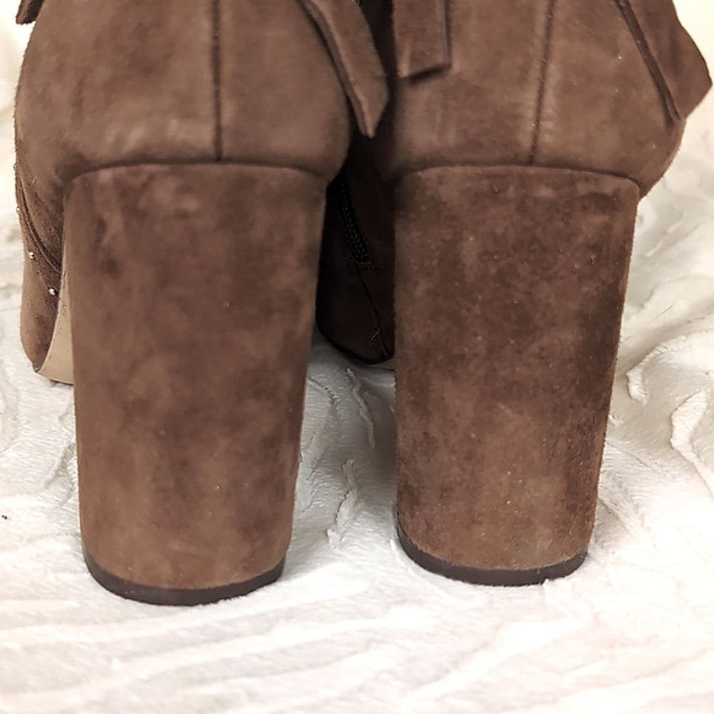 Chelsea And Violet Miley Boots Size 8.5 Chocolate Suede🤎 - Picture 6 of 14